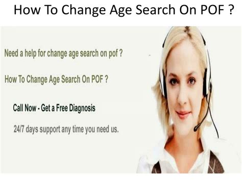 change age on pof