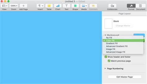 change background color