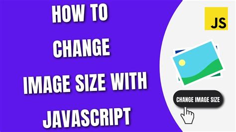 change image size in javascript