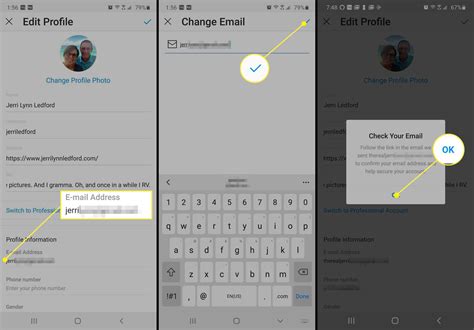 change instagram email