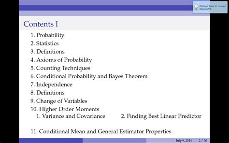 change numbering in table of content for Beamer - TeX - LaTeX …