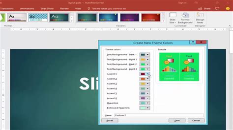change slide design in powerpoint