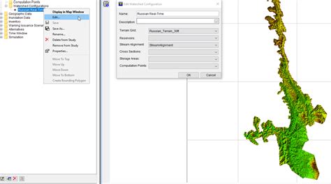 Change Terrain Source File Hec Ras