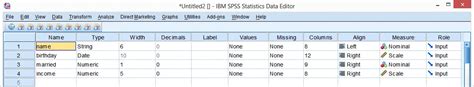 Change Variable Name Spss