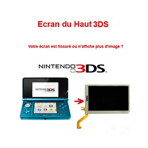Changer Ecran Superieur 3ds   Changement écran Inférieur Nintendo 3ds Tutoriel De Réparation - Changer Ecran Superieur 3ds