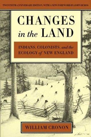 Changes In The Land William Cronon Pdf