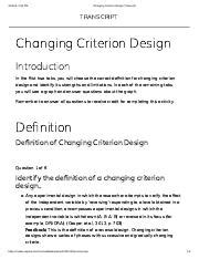 Image related to changing-criterion-design-definition