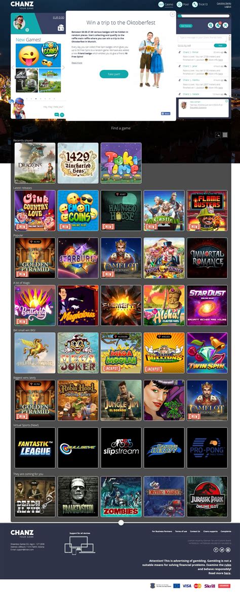 chanz casino recension vgwg france