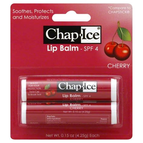 chap ice cherry lip balm