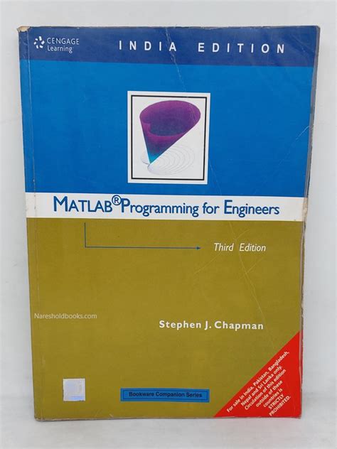 Full Download Chapman Matlab Programming For Engineers 3Rd Edition 