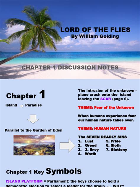 Chapter 1 Lord Of The Flies Summary