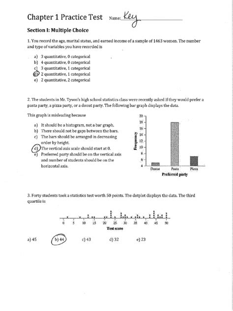 Chapter 1 Practice Test Mr Harris Economics Class