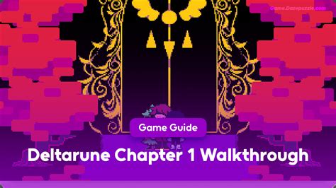 Chapter 1 Walkthrough