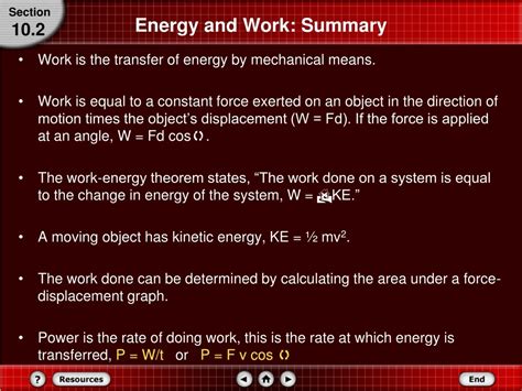 Chapter 10 Energy Work And Simple Machines Answers
