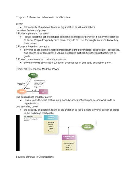 Chapter 10 Power Notes Answer Key Weebly