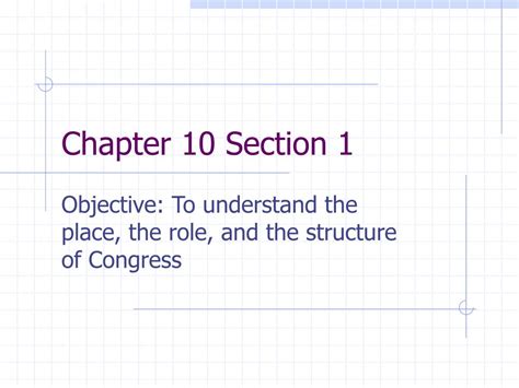 Chapter 10 Section 1 Edl