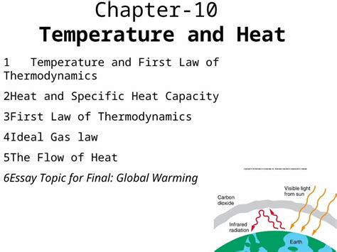 Chapter 10 Temperature And Heat Doane College Physics