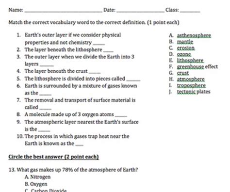 chapter 11 environmental science test