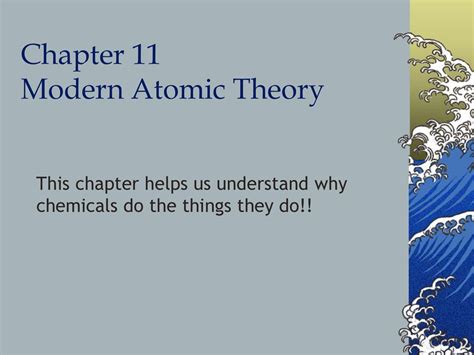 Chapter 11 Modern Atomic Theory Home Francis Howell