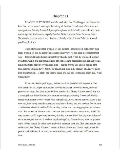 chapter 11 of the outsiders