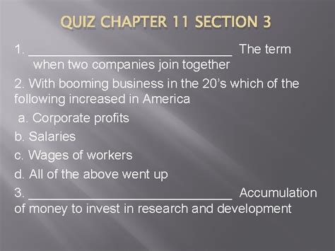 Chapter 11 Section 3 Quiz Other Expressed Powers Answers