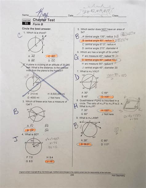 chapter 11 skills practice answers