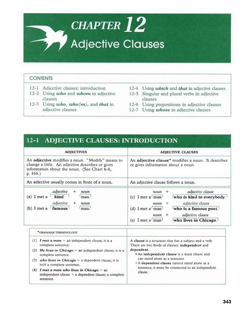 chapter 12 adjective clauses
