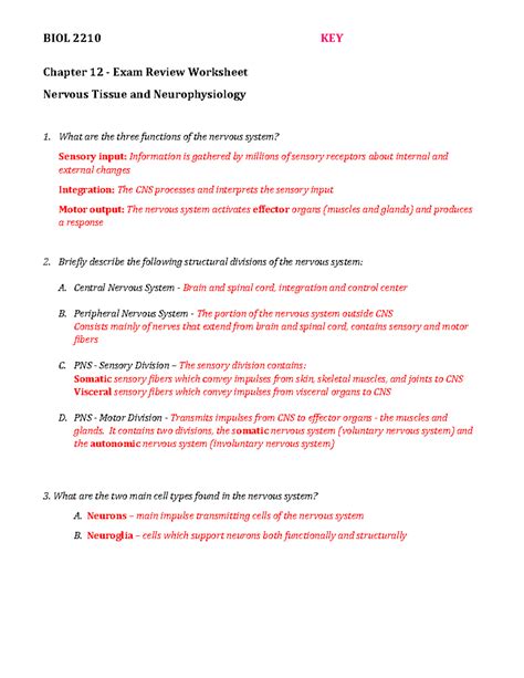 Chapter 12 Basic Review Worksheet Chemistry Answers