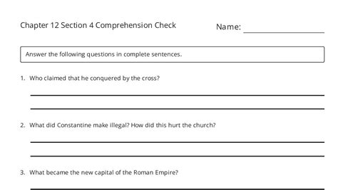 Chapter 12 Section 4 Quiz The Bill In Senate Answers