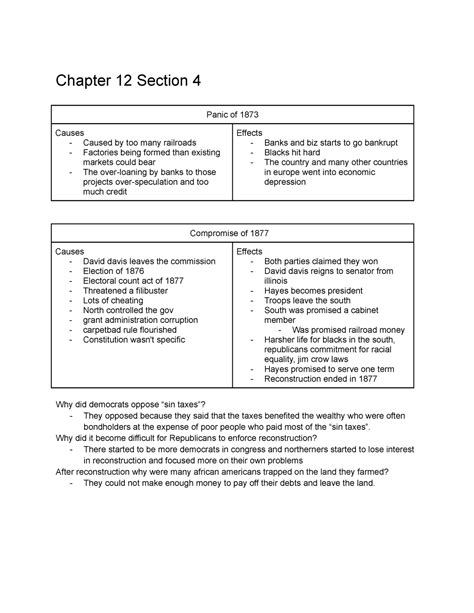 Chapter 12 Section 4 The Bill In Senate Quiz Answers