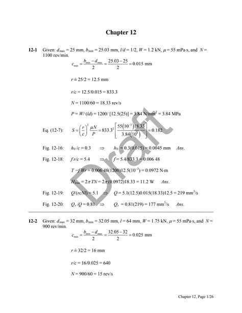 Chapter 12 Solutions Answers