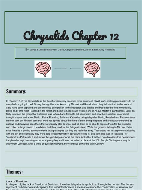 Chapter 12 Summary A Separate Peace