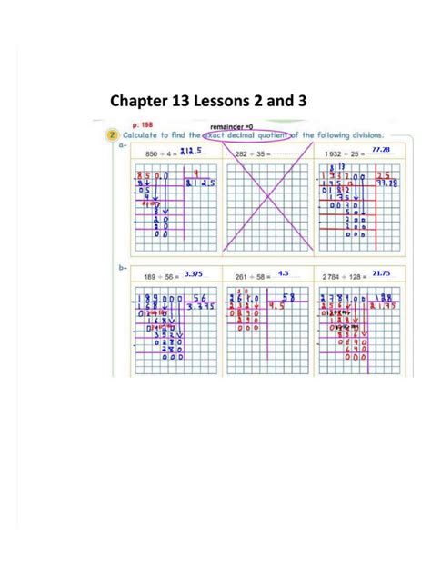 Chapter 13 Answer Key