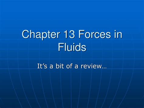 Chapter 13 Forces In Fluids Wordwise Answers Jammba