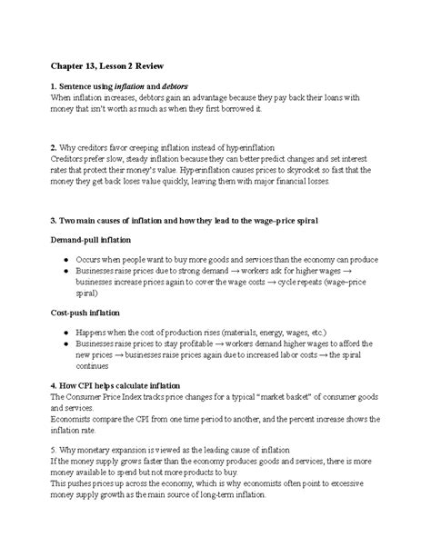 chapter 13 lesson 2 activity 47 answers