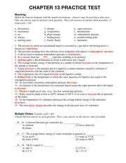Chapter 13 Practice Test