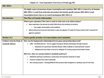 Chapter 14 Ap Bio Guided Reading Answers