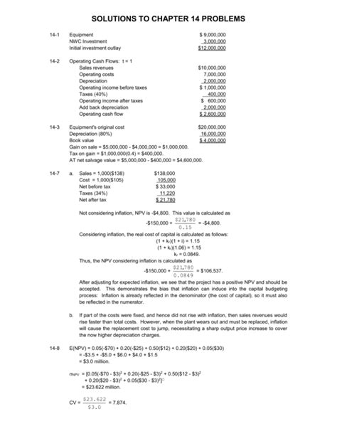Chapter 14 Problems And Applications Answers