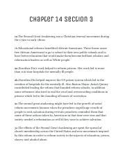 Chapter 14 Section 3 The Protestant Reformation