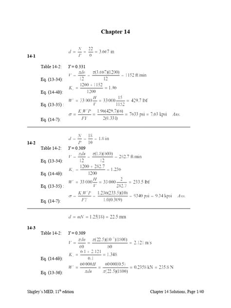 Chapter 14 Solutions Skoog