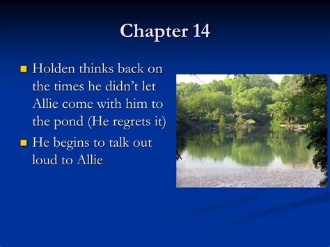Chapter 14 The Catcher In The Rye