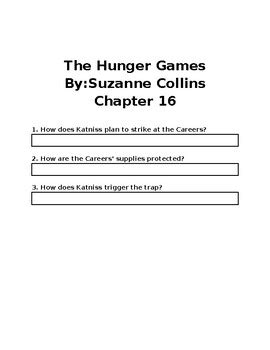 Chapter 16 Hunger Games Summary
