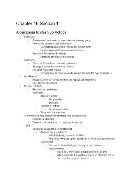 Chapter 16 Section 1 Notetaking Study Guide