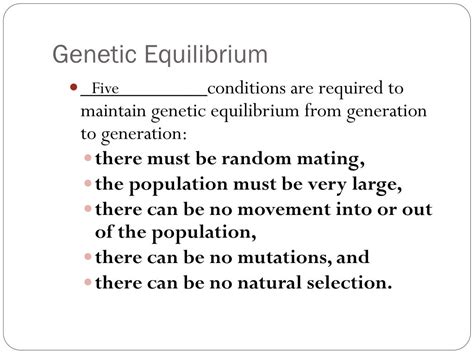 Chapter 16 Section 2 Evolution As Genetic Change