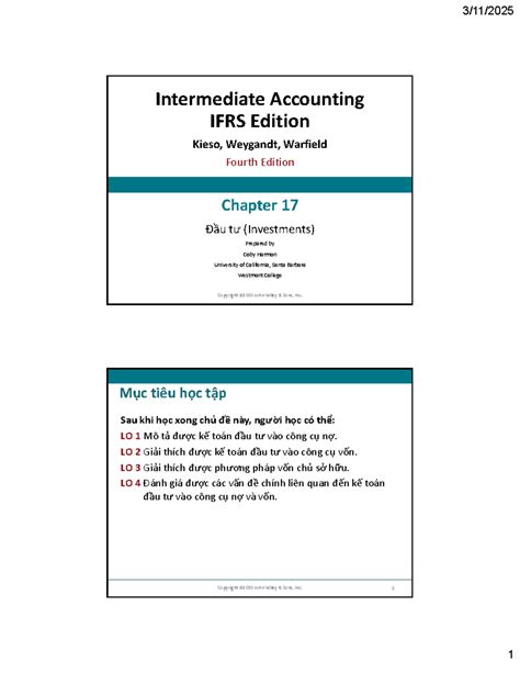 Chapter 17 Intermediate Accounting Ifrs Edition