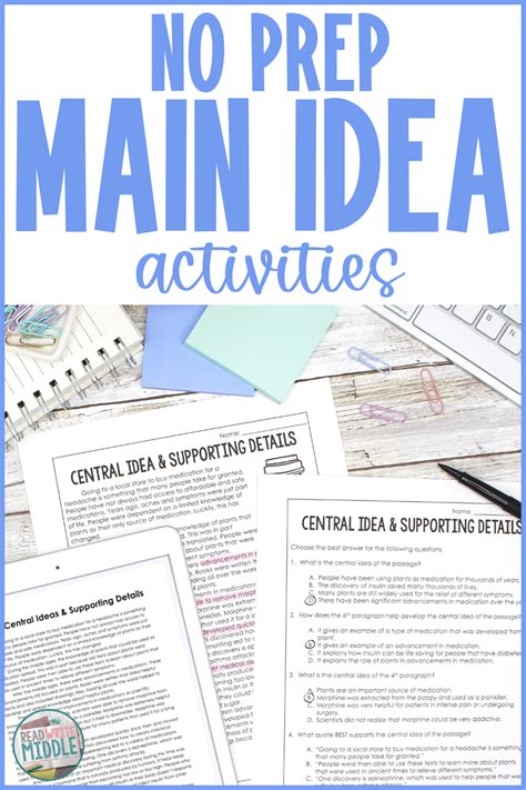 Chapter 17 Main Idea Activities 17 3