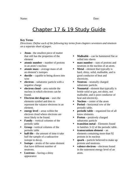 Chapter 17 Study Guide For Content Mastery Plate Tectonics