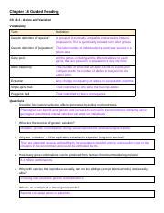 Chapter 18 Guided Reading World History