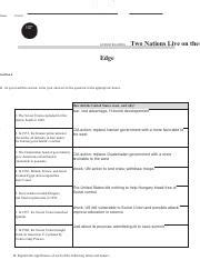 Chapter 18 Section 4 Guided Reading Two Nations Live On The Edge Answer Key