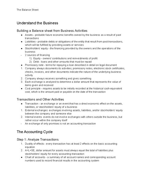Chapter 2 Balance Sheet Mcgraw Hill